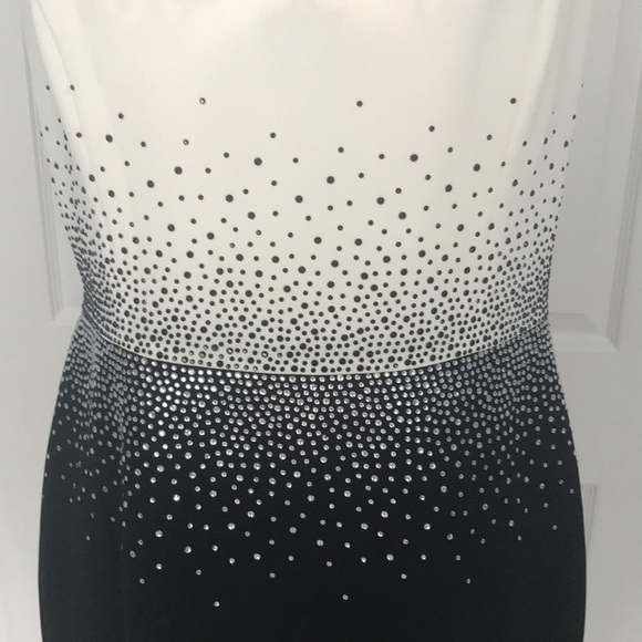 Calvin Klein Dresses Black And White Dress Poshmark